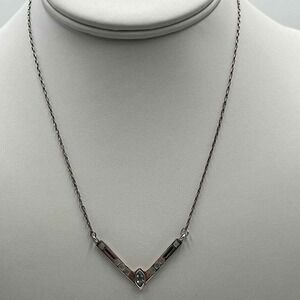 Kit Heath Charles Rennie Mackintosh Vintg Scottish Sterling Blue Spinel Necklace